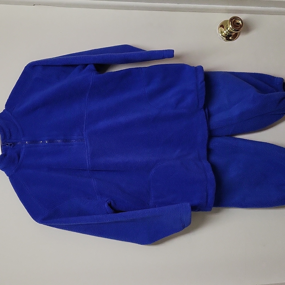 Vintage Pro-Spirit 2 Piece Blue Fleece Sweatsuit